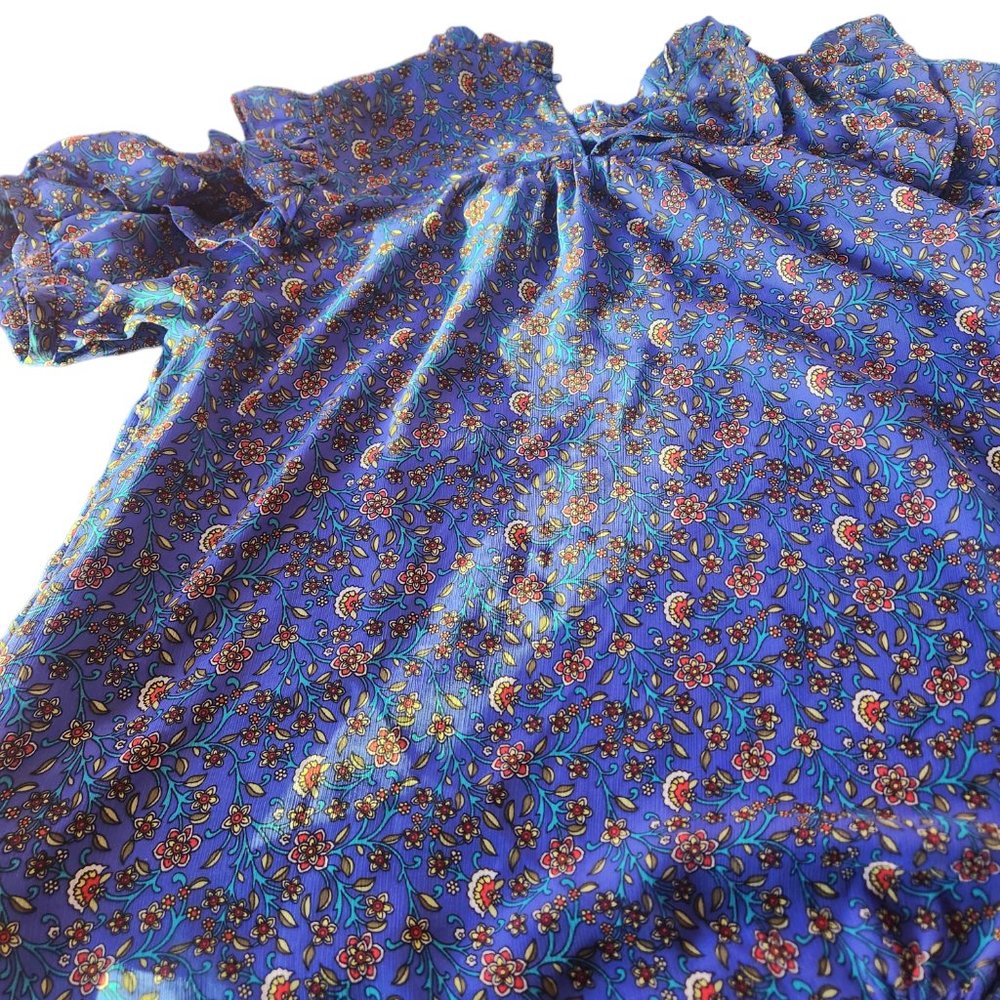 Loft Ruffle short sleeve top